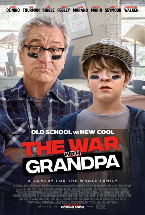 the war with grandpa cast interview