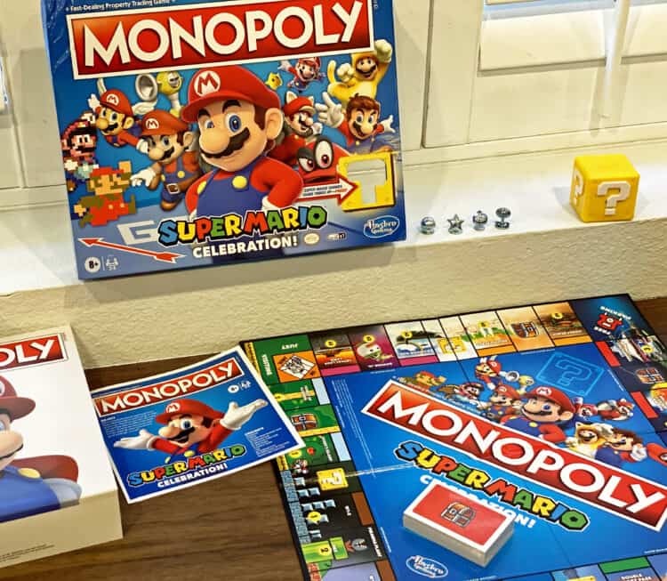 Mario monopoly game