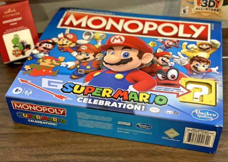 Mario monopoly by nintendo