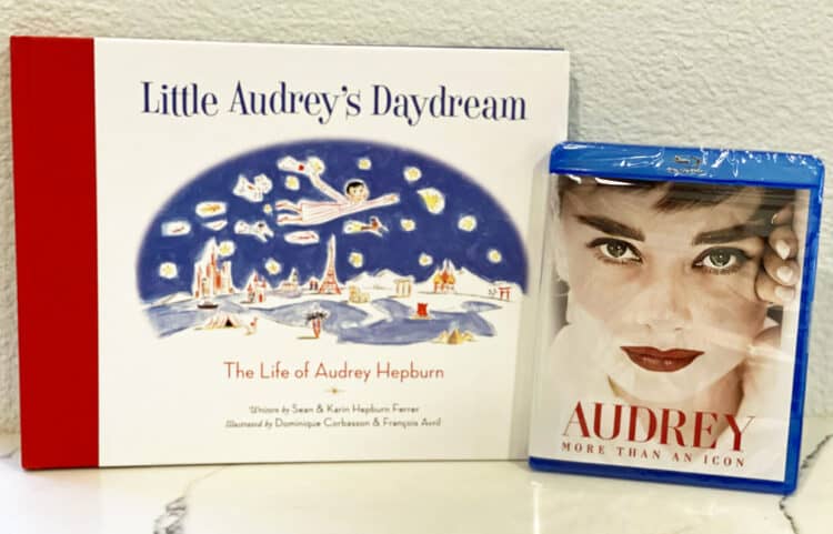 Audrey Hollywood icon Audrey Hepburn book and blu-ray giveaway