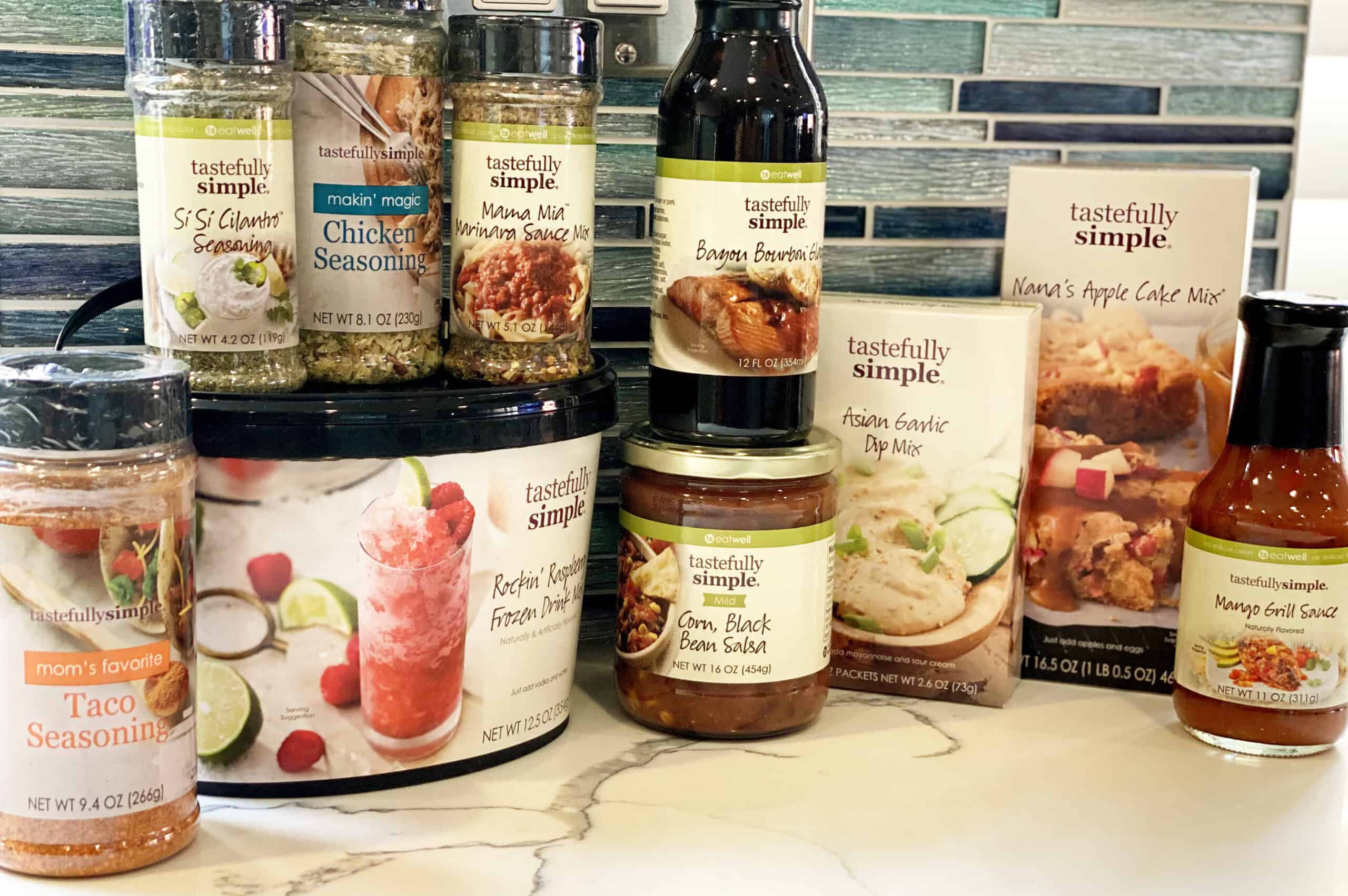 Tastefully Simple Around the World Kit Food Giveaway