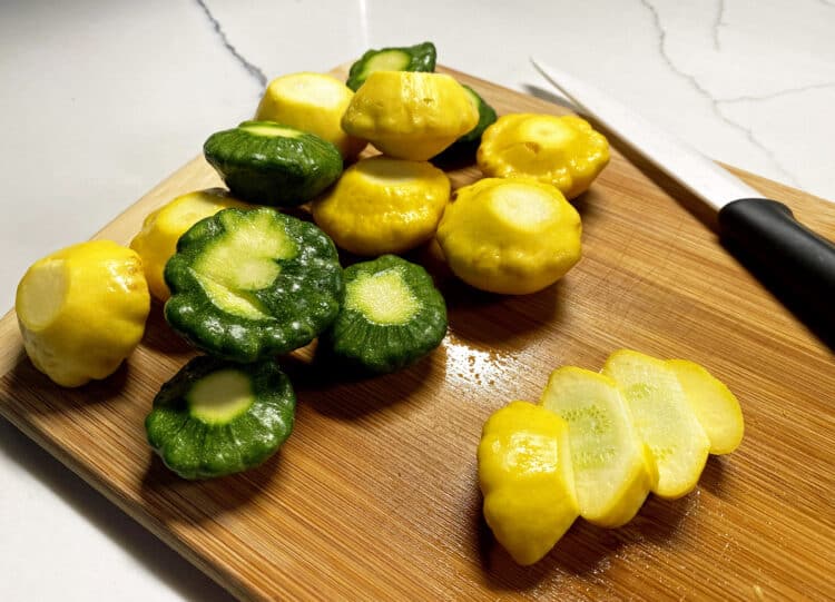 patty pan squash from Melissa's produce