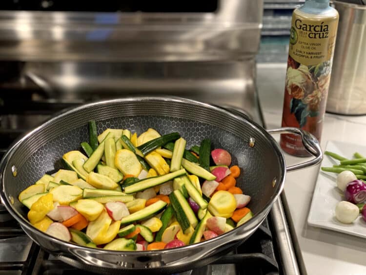 citrus veggie stir fry