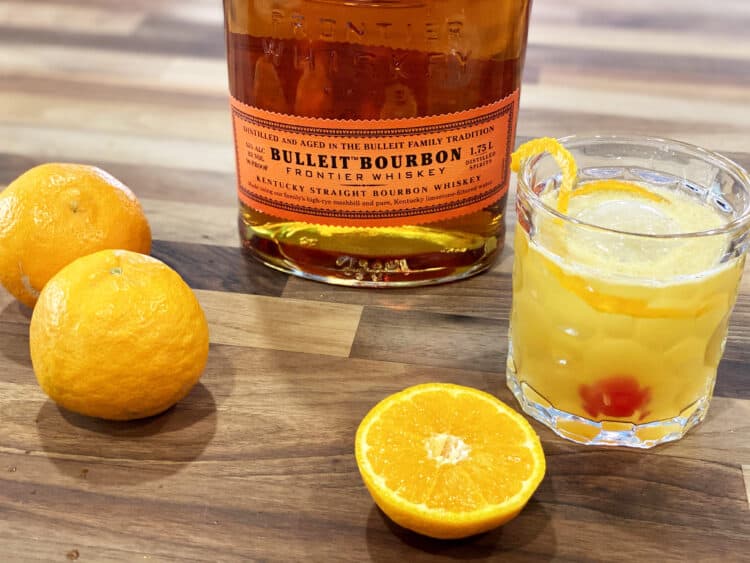 bulleit bourbon tangerine sour