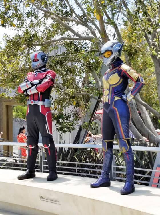 ant man and wasp visiting avengers campus