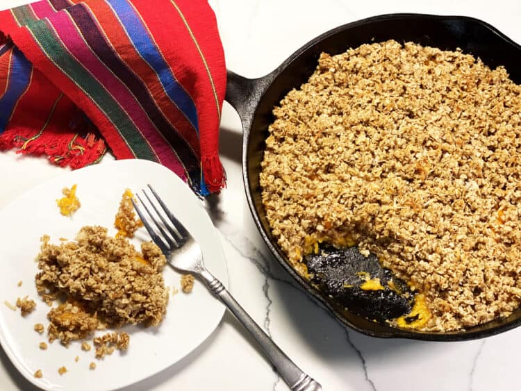 coconut apricot crumble recipe