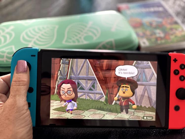 Miitopia by Nintendo Switch single player video game