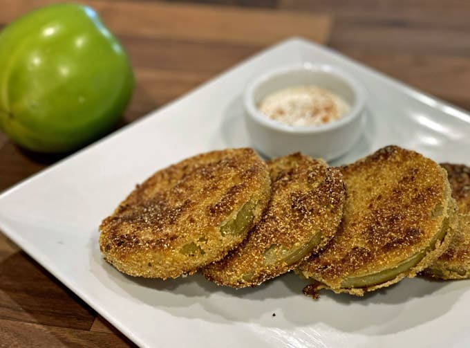 Recipes: Spicy Fried Green Tomatoes Sauce and Appetizer
