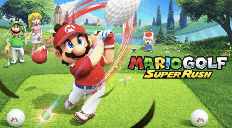super Mario golf game night