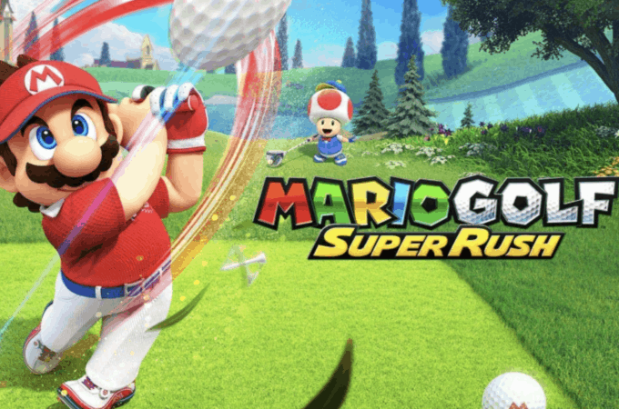 super Mario golf game night
