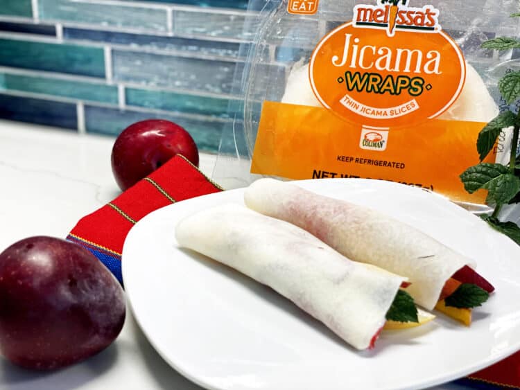 dessert jicama wraps