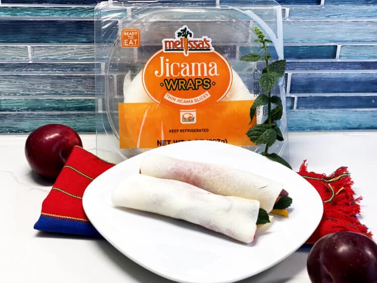 dessert jicama wraps