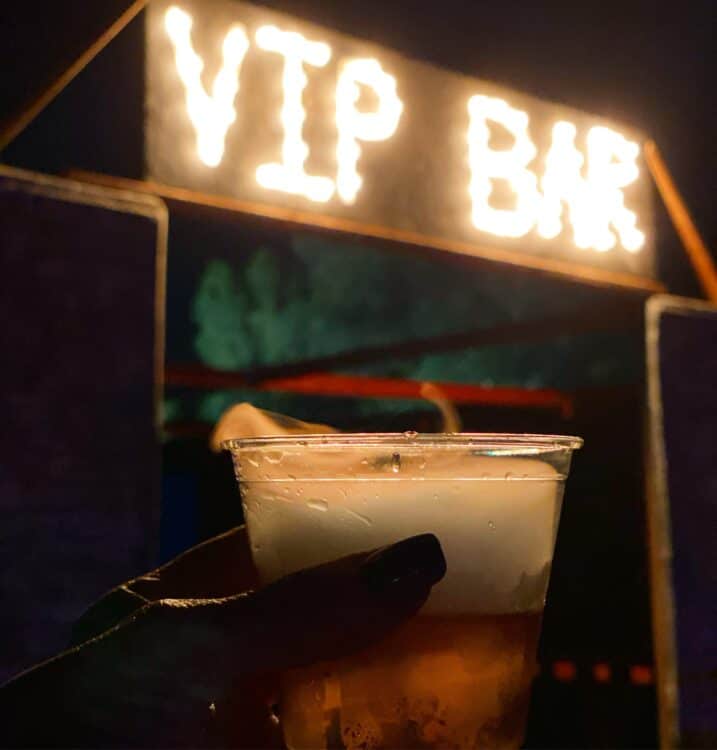 vip bar at Temecula terror