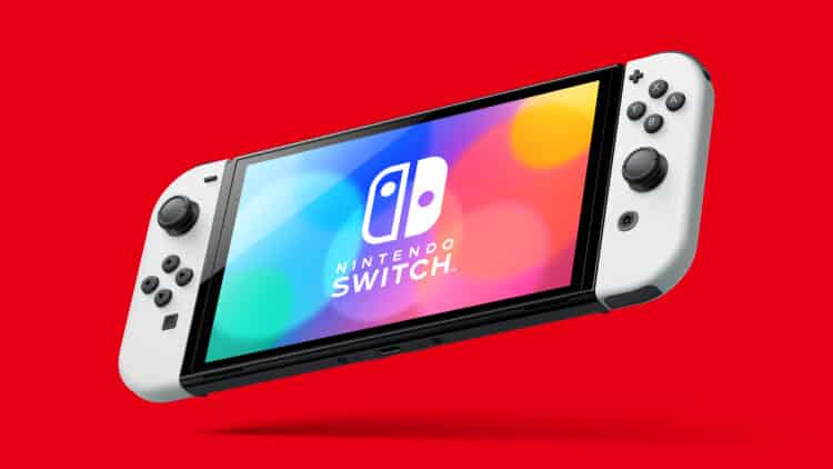 new OLED Nintendo Switch
