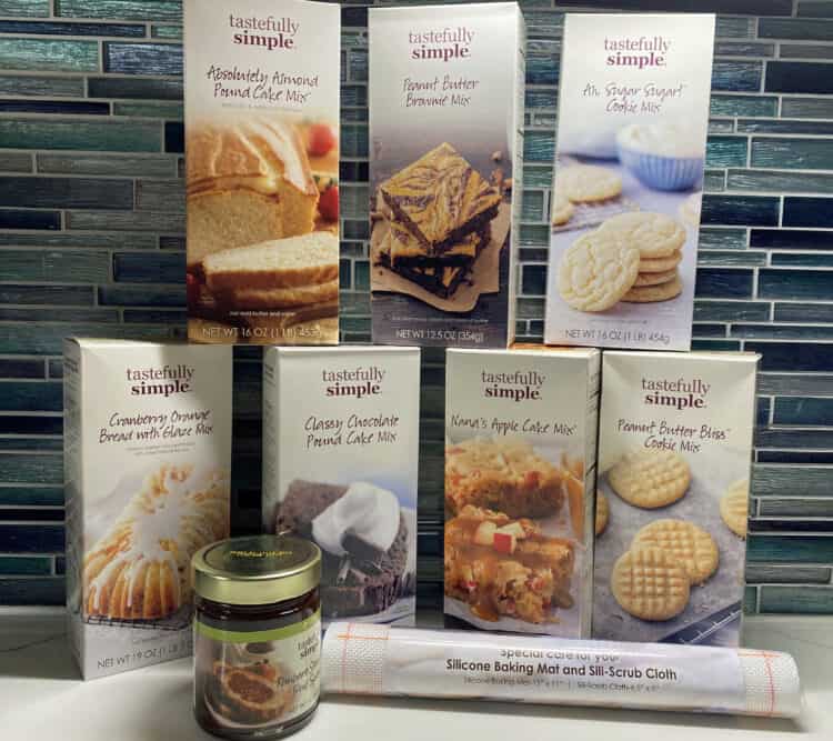 tastefully simple baking kit giveaway