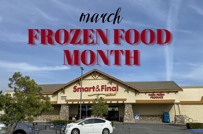 frozen food month at smart and final