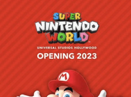 Super Nintendo world in California
