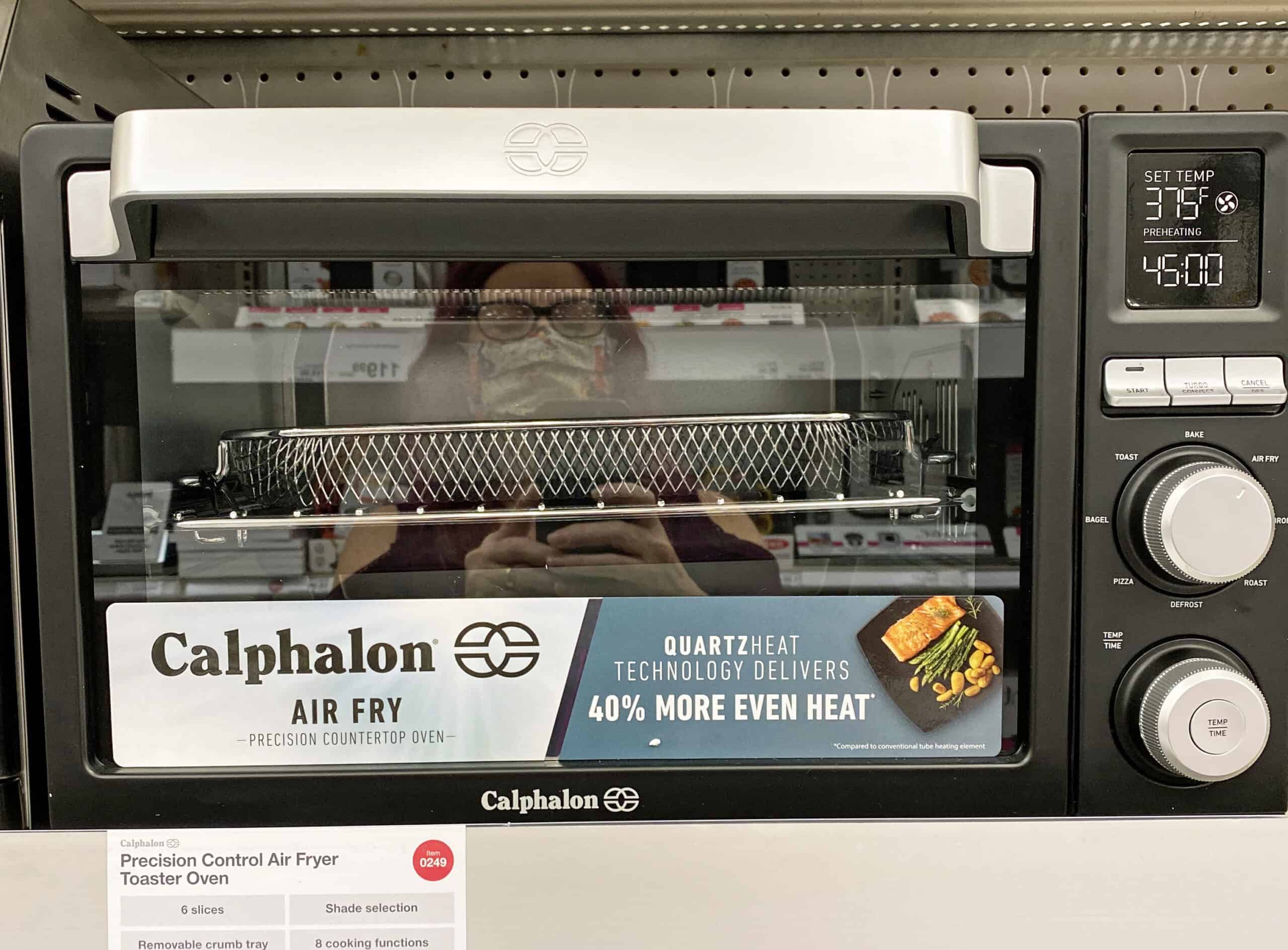 NEW CALPHALON PRECISION AIR FRY, COUNTERTOP OVEN