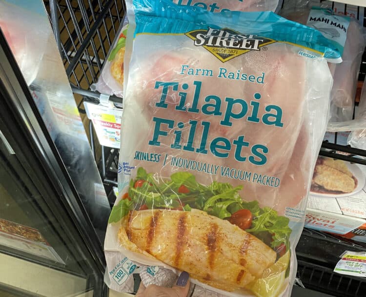 frozen food month frozen tilapia