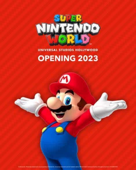 Super Nintendo world in california