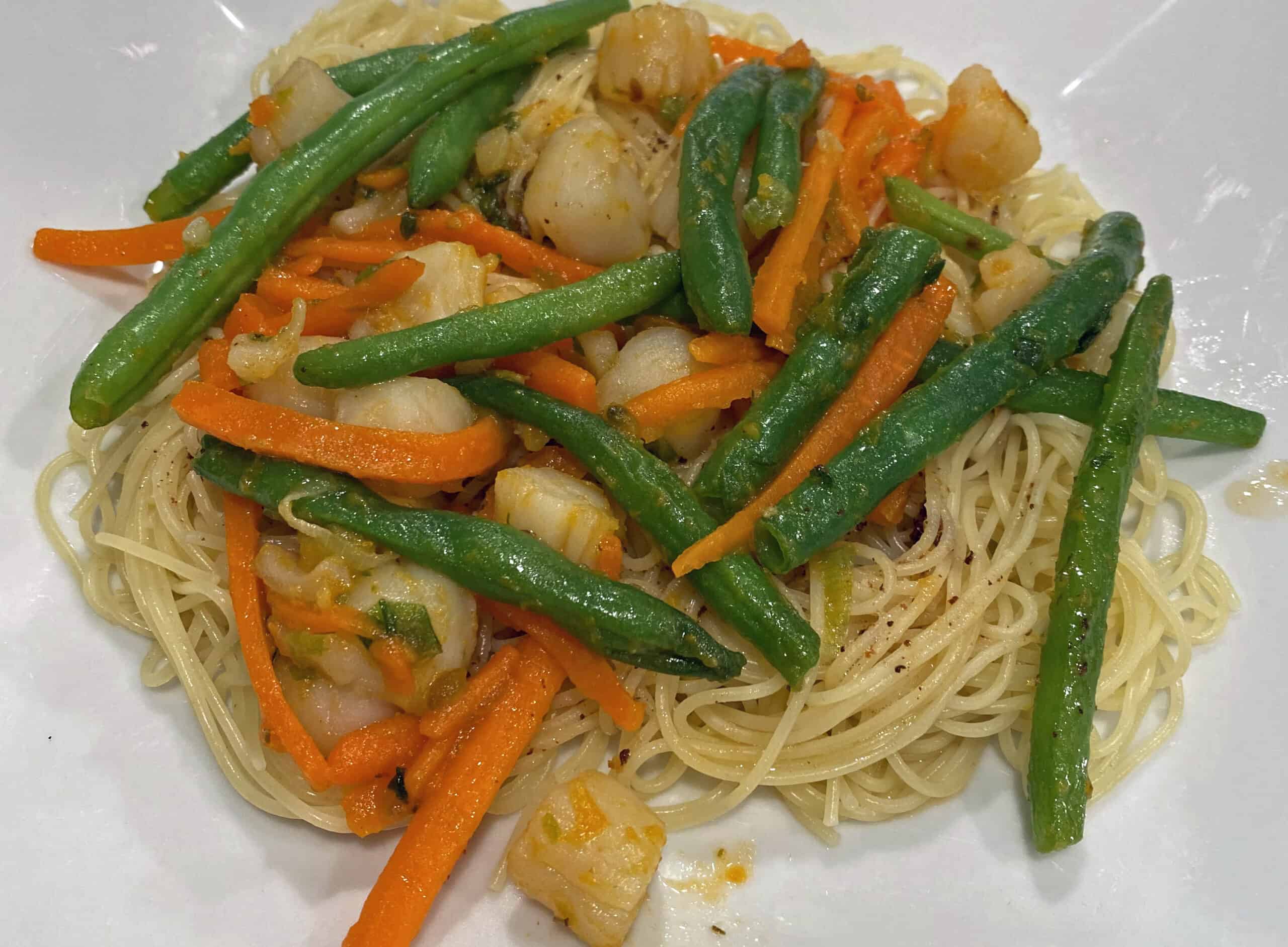 Sustainable Seafood: Spicy Scallop Stir Fry Recipe￼