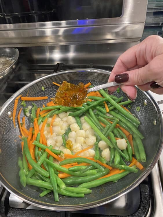 jalapeno pepper jelly stir fry