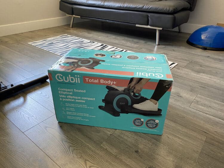 Cubii total body workout at home