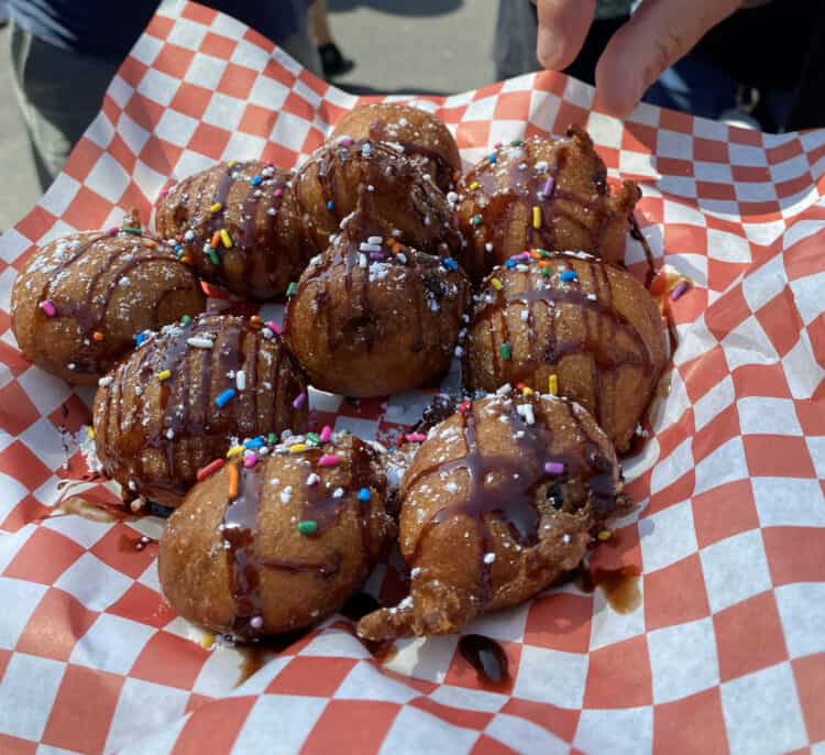 deep fried Oreos at the oc fair 2022