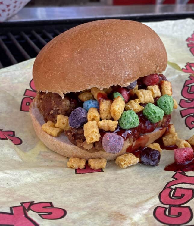 Cap'n Crunch chicken sandwich