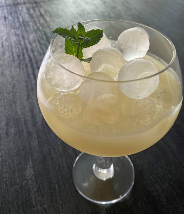 guava mezcal cocktail