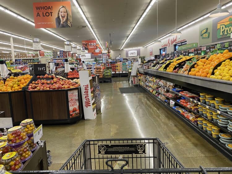 stocking the pantry at smart and final