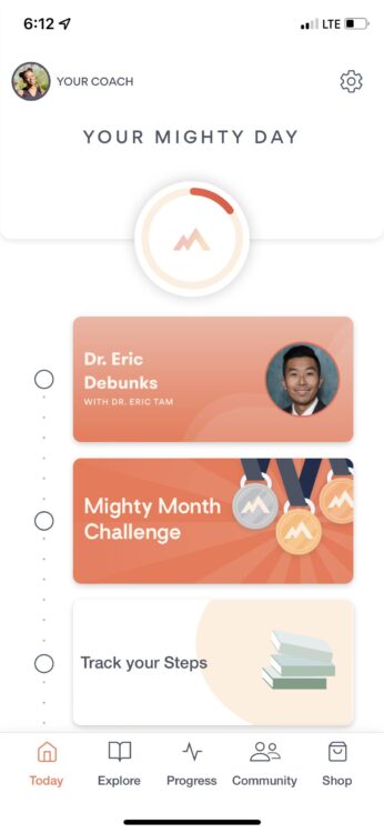 mighty health app