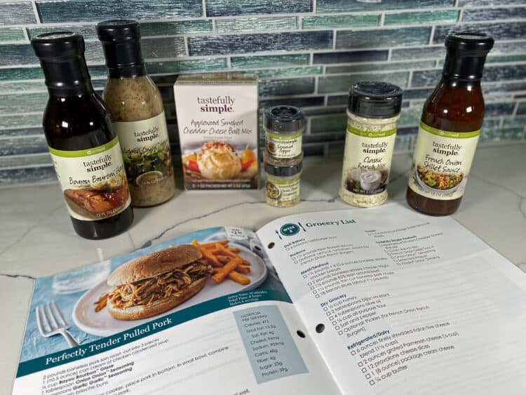 main dish kit giveaway from tastefully simple