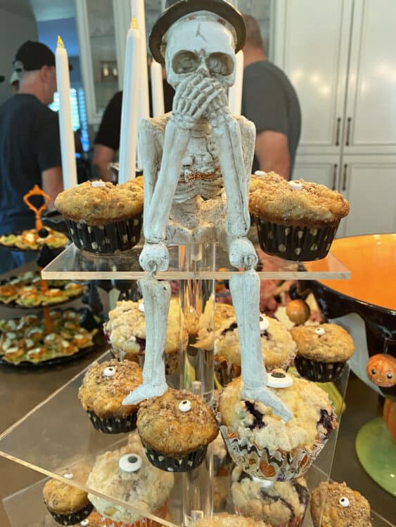 Halloween Brunch decorations