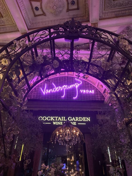 Best Bars in Las Vegas? Visit Vanderpump Cocktail Garden in