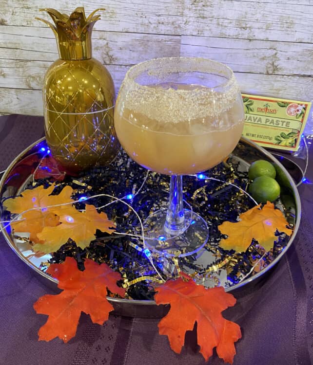 mezcal guava margarita cocktail recipe