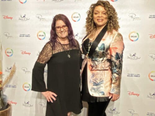 me and ruth e. Carter black panther costume designer Wakanda Forever