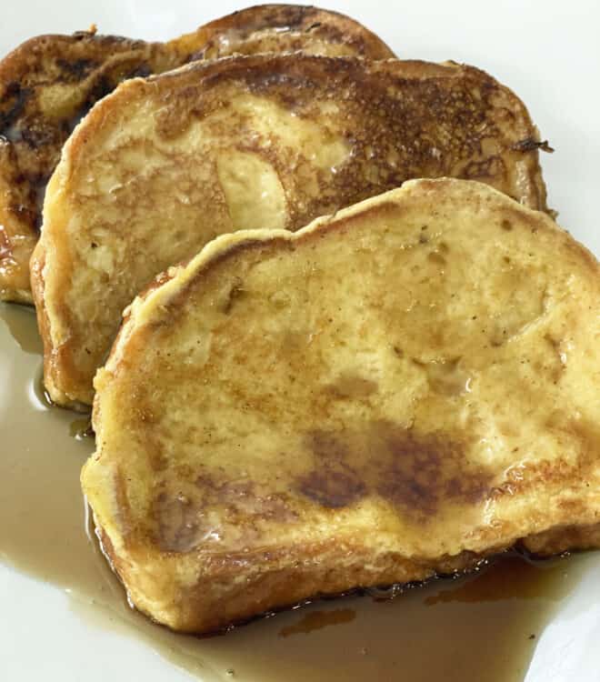 brioche bourbon French toast with bourbon syrup recipe