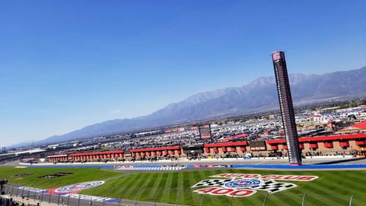 auto club speedway fontana California
