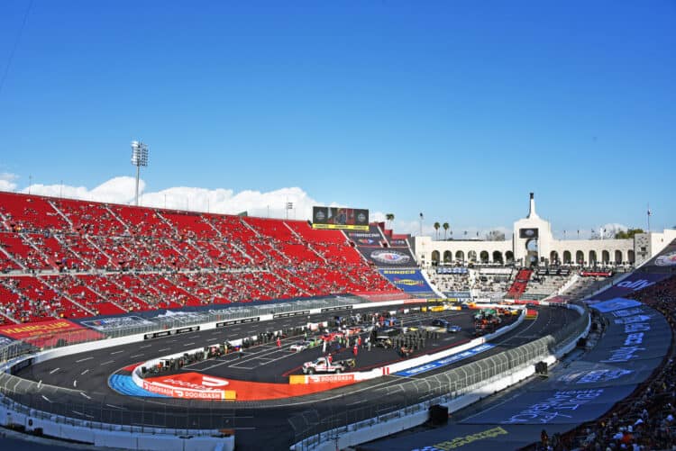 Busch light clash at the la coliseum