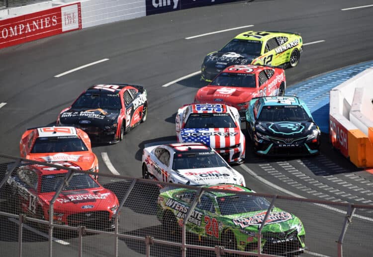 NASCAR Busch light clash at the Los Angeles coliseum 2023