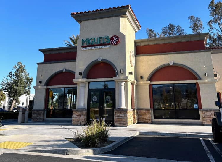 national burrito day at Miguel's Jr fast food restaurant