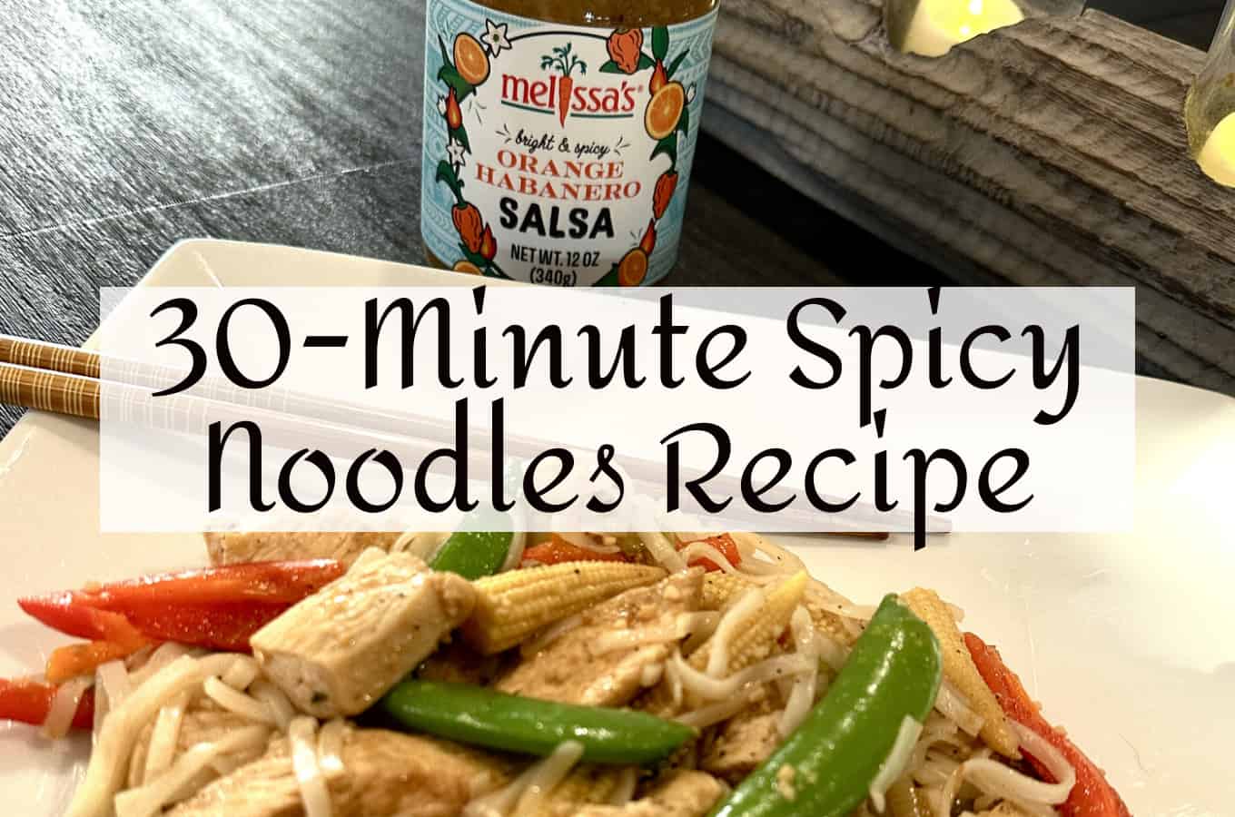 New Spicy Noodles Recipe for Dinner in Only 30 Minutes