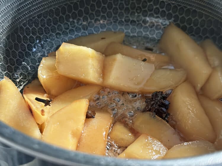 poached quince recipe