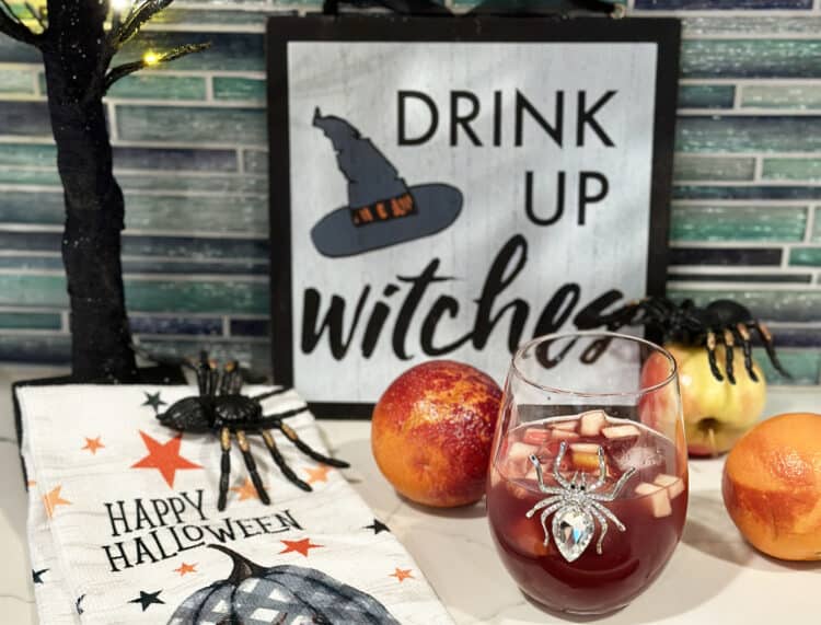 small batch spooky spanish sangria recipe