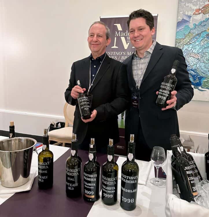 madeira wine producers at madeira wine experience los angeles 2023