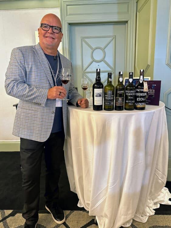 eugenio jardim at the madeira wine experience los angeles 2023