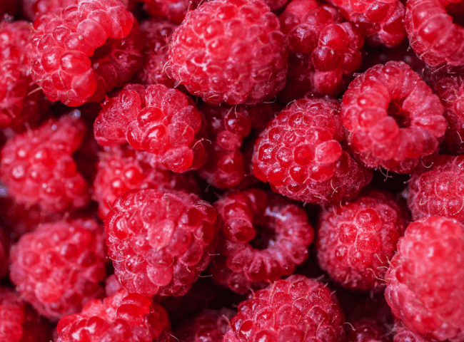 raspberries for raspberry lime cupcakes