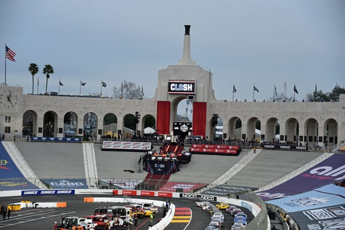 NASCAR Mexico series 2024 at the Coliseum