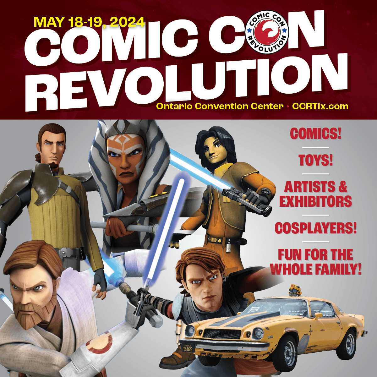Comic Con Revolution 2024 is Back in Ontario: Geeks and Nerds Unite!
